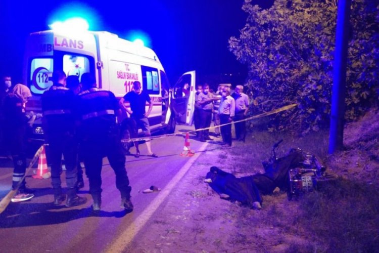 Aydın'da motosiklet kazası: 1 ölü, 1 yaralı