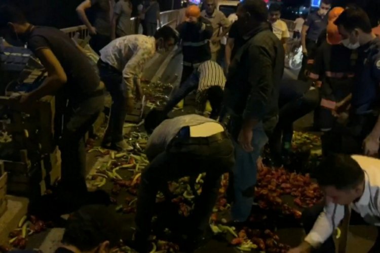 Hafif ticari aracın çarptığı motosiklet sürücüsü ağır yaralandı