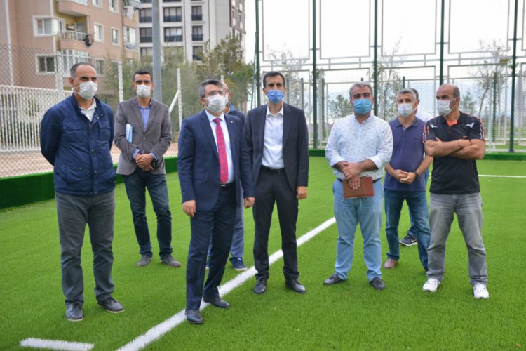 Bursa Fidyekızık Spor Tesisi yenilendi