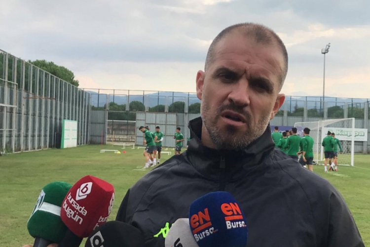 Bursaspor Teknik Direktörü Mustafa Er: Takımda özgüven eksikliği var