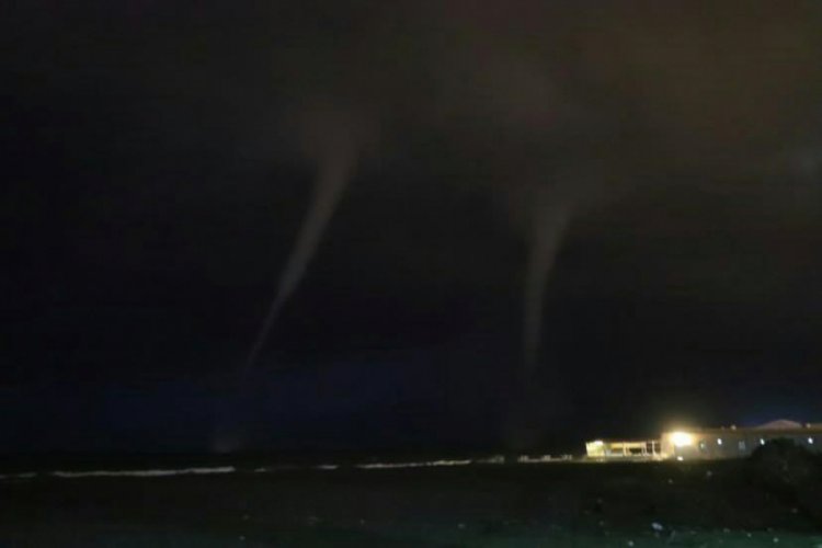 Hatay'da hortum çıktı