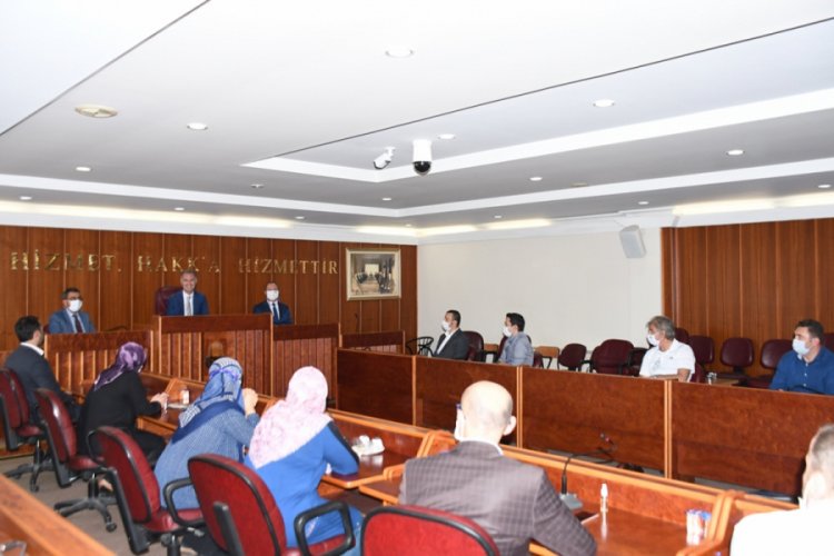 Bursa İnegöl Belediye Başkanı Taban destek hizmetleri personeliyle buluştu