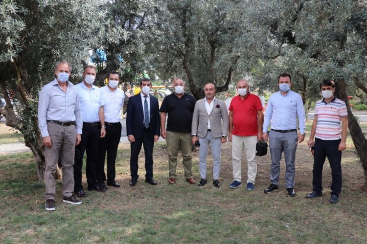 Bursa'da zeytin ve zeytinyağında, sezon öncesi rekolte tespit komisyonu toplandı
