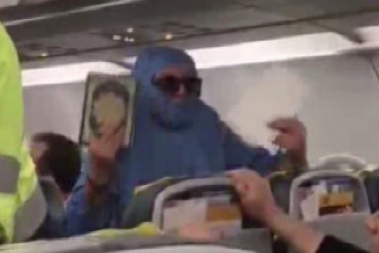 ''Ben FETÖ'cüyüm, uçağı patlatacağım'' diyen kadın serbest bırakıldı