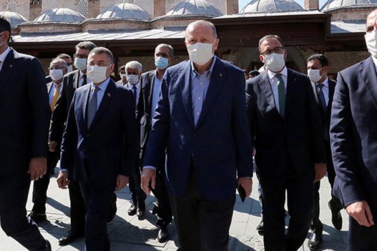 Cumhurbaşkanı Erdoğan Konya'da