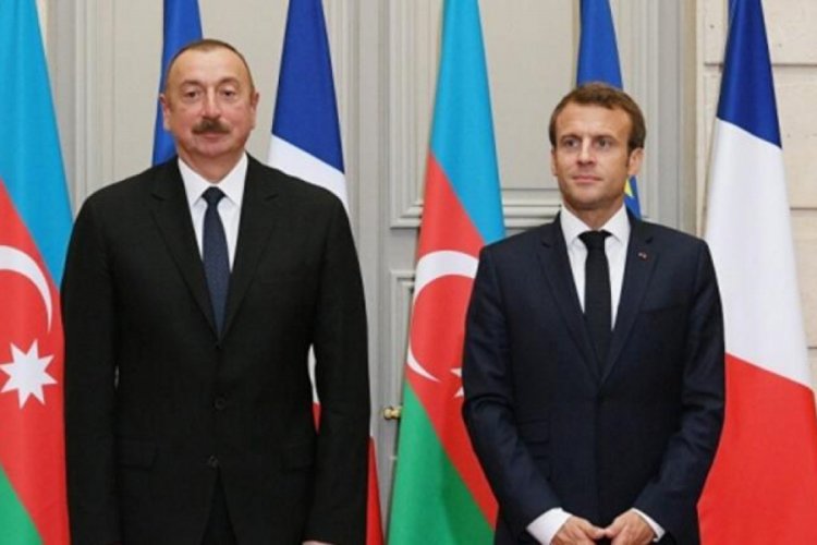 Aliyev ve Macron'dan kritik görüşme!