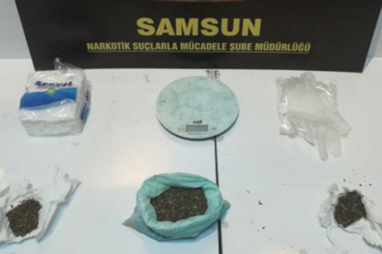 Samsun'da uyuşturucu operasyonu