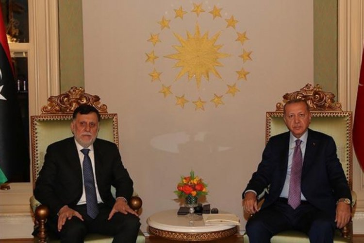 Cumhurbaşkanı Erdoğan - Serrac görüşmesi başladı