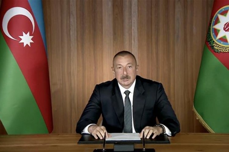 İlham Aliyev ulusa seslendi