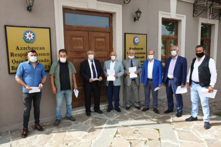 Azerbaycan saflarına katılmak için dilekçe verdiler