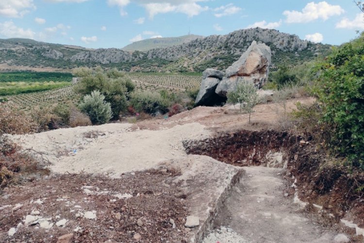 Kaçak kazı yapan 7 kişiye suçüstü