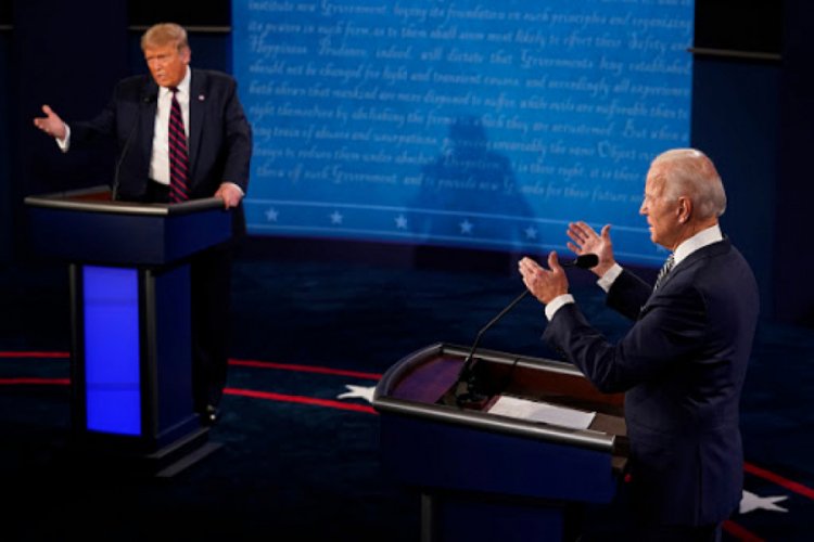 Yapılan ankete göre Biden Trump'ın 10 puan önüne geçti