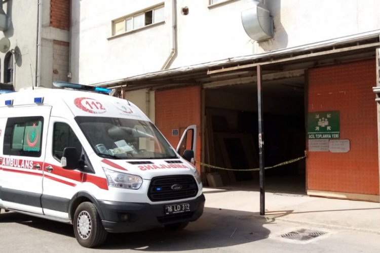Bursa'da yük asansöründe sıkışan işçi öldü