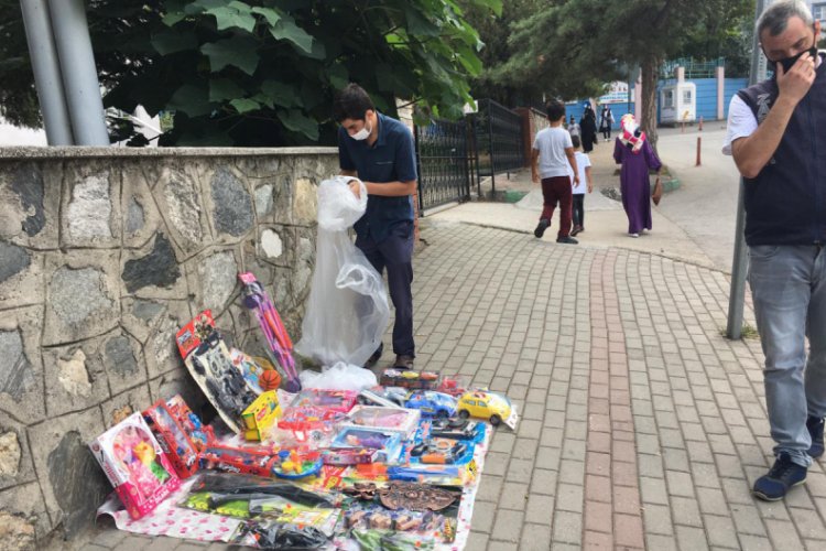 Bursa Yıldırım'da kaldırım işgallerine sıkı takip