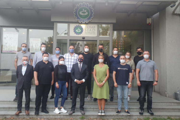 DOSABSİAD koronavirüs testinden geçti