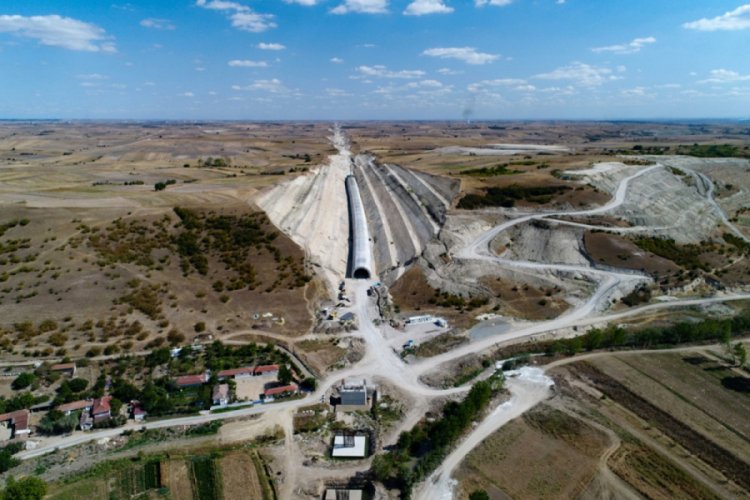 Halkalı-Kapıkule Demir Yolu Hattı Projesi'nin yüzde 20'si tamamlandı