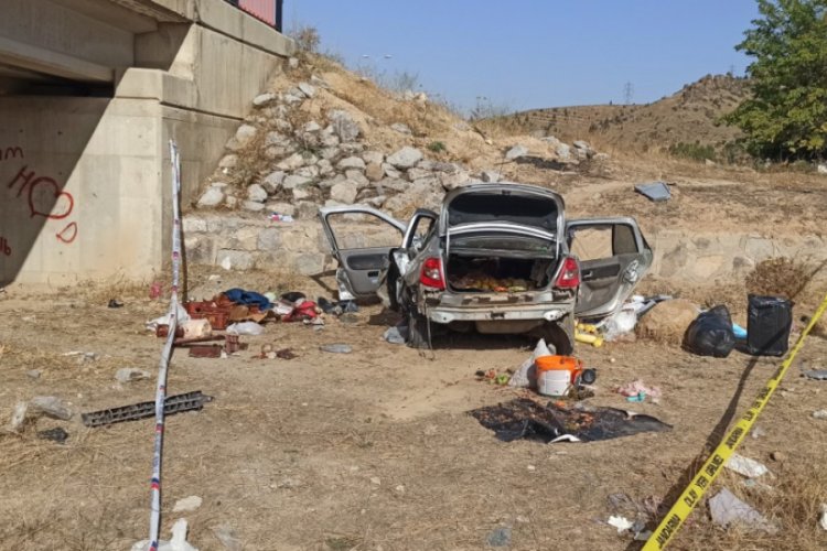 Köprüden düşen otomobilin sürücüsü öldü