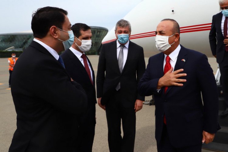 Dışişleri Bakanı Çavuşoğlu, Azerbaycan'da
