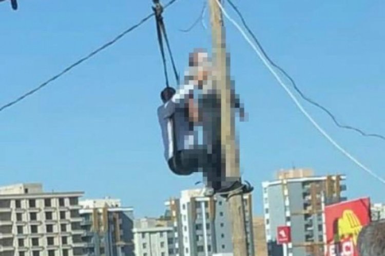 Tamir için çıktığı direkte akıma kapılan elektrikçi öldü
