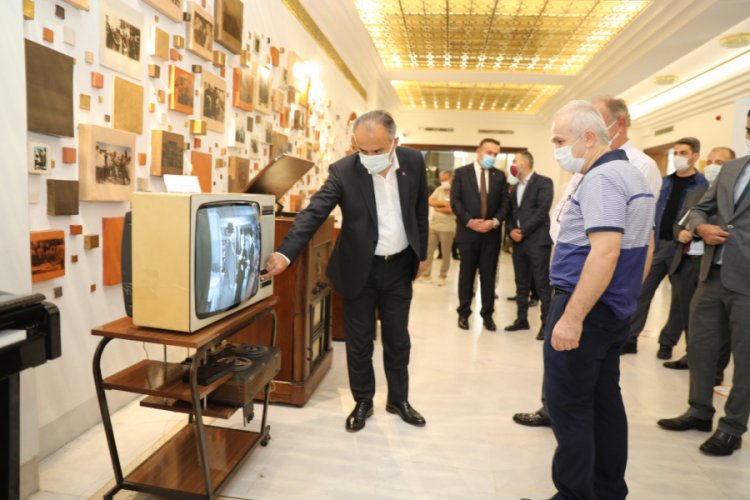 Bursa'da zamanda yolculuk yaptıran sergi
