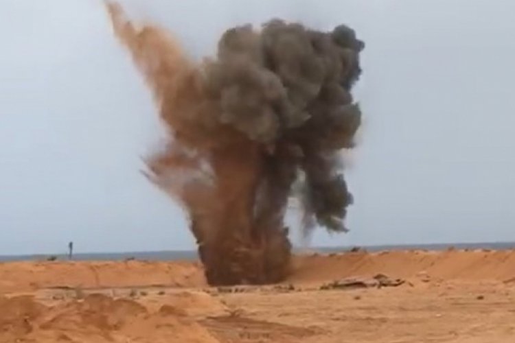 MSB: Libya'da tuzaklanan patlayıcılar imha edildi