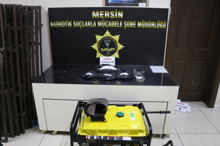 Jeneratör motorunda uyuşturucu sevkiyatı