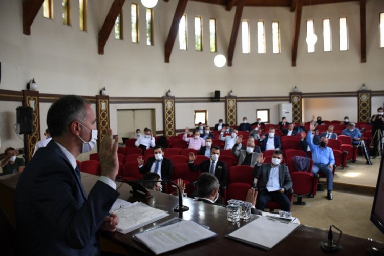 Bursa İnegöl'de ekim ayı meclis toplantısı yapıldı
