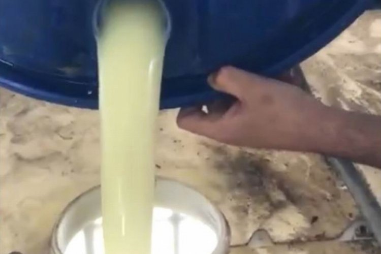 Sınır kapısında tereyağı ele geçirildi