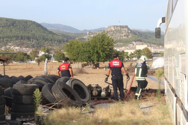 Muğla'da aynı sokakta ikinci yangın