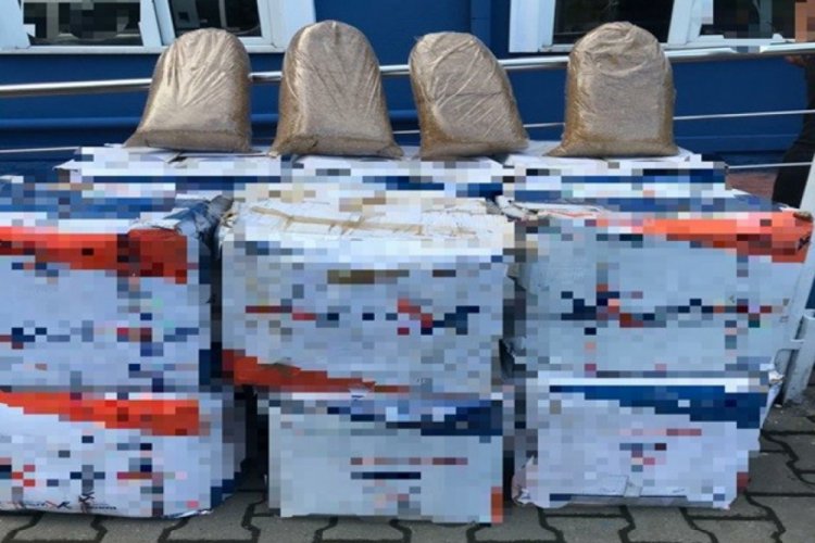 Kaçak 380 kilo tütün ele geçirildi