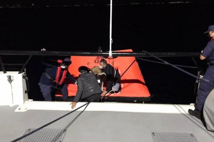 Muğla'da 11 kaçak göçmen kurtarıldı