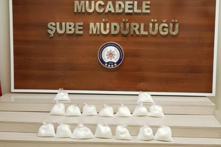 7 kilo 931 gram metamfetamin ele geçirildi