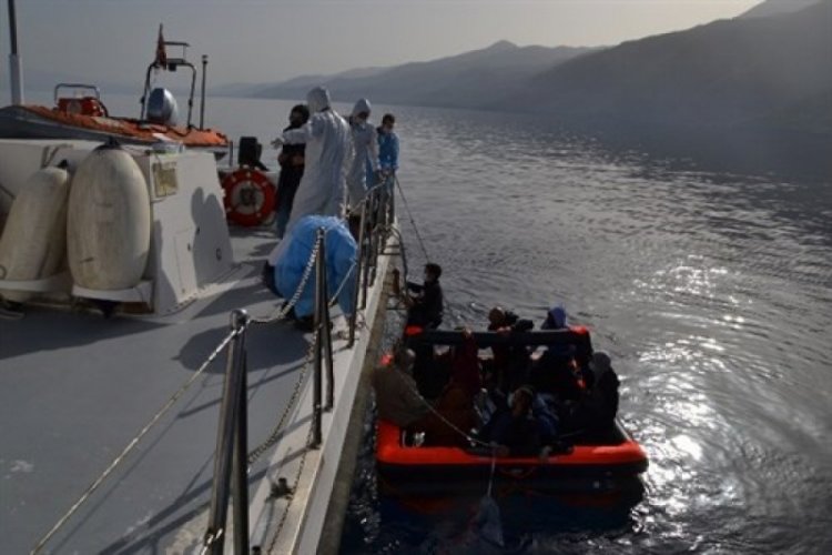 13 düzensiz göçmen kurtarıldı