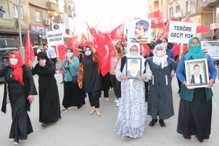 Şırnak annelerinin eylemi 5'inci haftasında