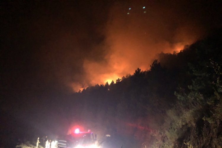 Kastamonu'da korkutan yangın