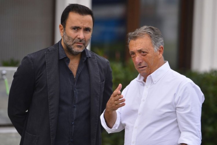 Beşiktaş'ın idmanını başkan Çebi ve Asbaşkan Kocadağ da izledi