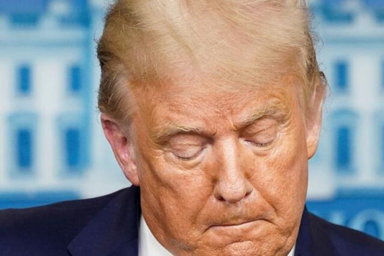 ABD Başkanı Trump,canlı yayında öksürük krizine girdi