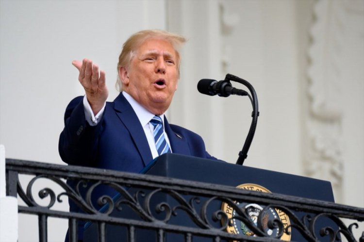 Trump, Kovid-19'a yakalanmasının ardından ilk kez kamuya açık bir etkinliğe katıldı