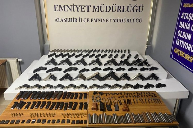 Silah imalathanesine polis baskını
