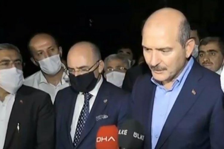 Hatay'daki yangında sabotaj şüphesi! Bakan Soylu'dan açıklama
