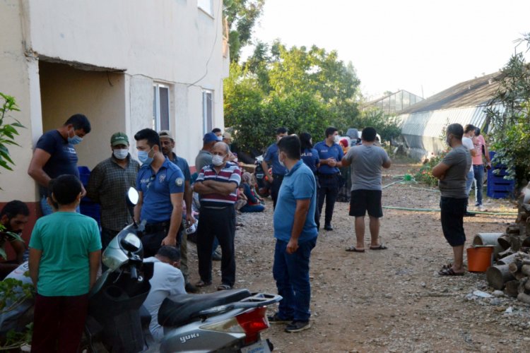 6 aylık bebek yangında can verdi