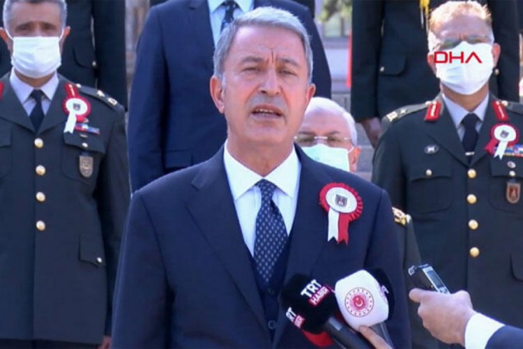 Bakan Akar: Gerilimi yükseltmek için her şeyi yapıyorlar
