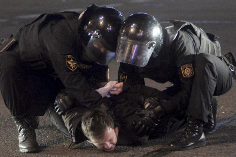 Belarus'taki protestolarda 713 kişi gözaltına alındı