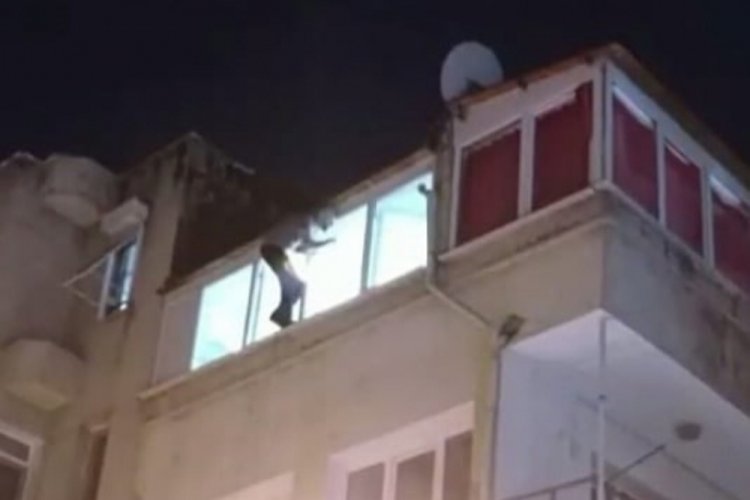 Cezaevi firarisi gözaltına alınmak isteyince intihara kalkıştı