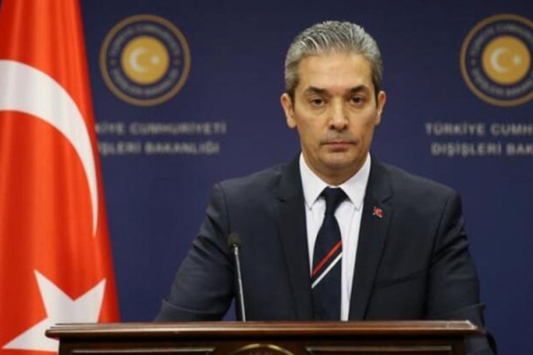 Türkiye'den ABD'ye 'Oruç Reis' tepkisi