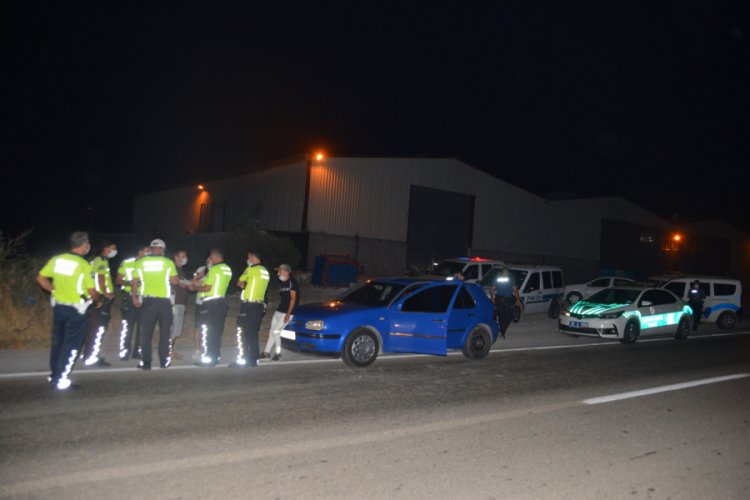 Ehliyetsiz ve alkollü sürücü 25 kilometre kaçabildi