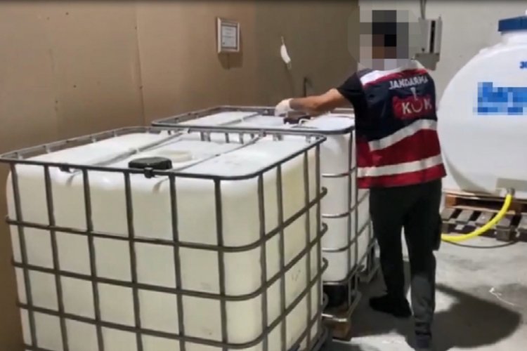 Bursa, İstanbul ve Adana'daki sahte içki operasyonu kamerada