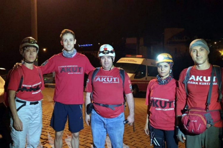 Kaybolan ABD'li turist 7 saat sonra bulundu