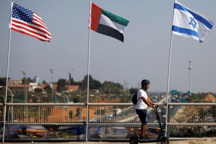 BAE'ye ait uçak ilk kez İsrail hava sahasını kullandı