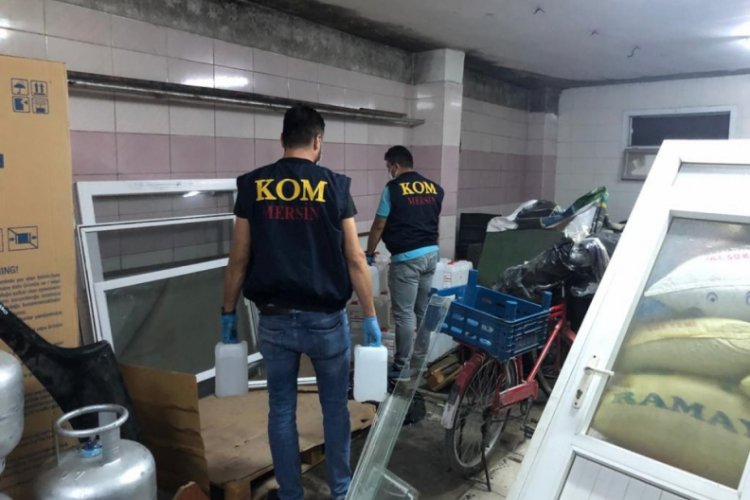850 litre sahte etil alkol ele geçirildi
